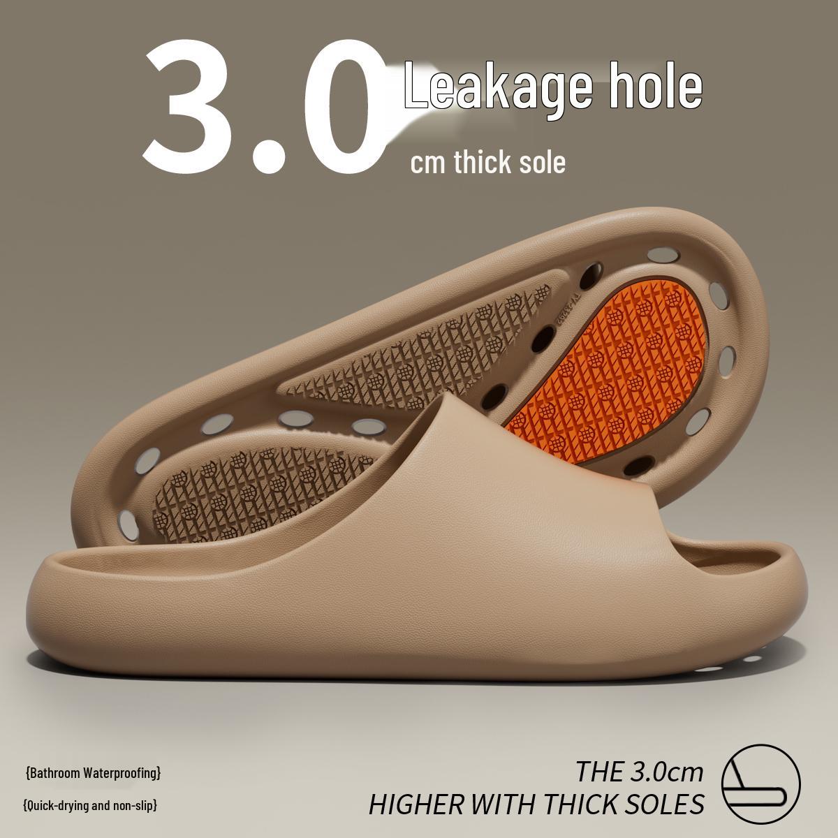 

Lidani 2025 Непромокаемые Нескользящие Тапочки для Мужчин и Женщин - Для Дома, Ванной, Лета 44-45 [Fits 43-44]