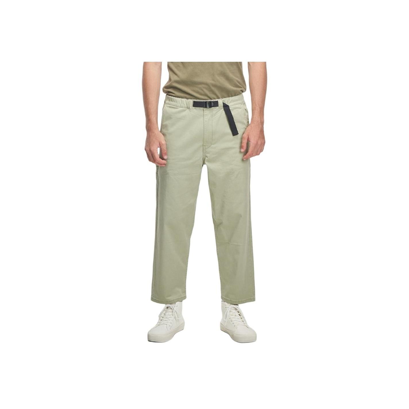 

Levis Цветной блок ремень Декорированные Удобные С низкой посадкой Брюки кэжуал длиной девять точек Мужские низы Зеленый A1045-0001 XL