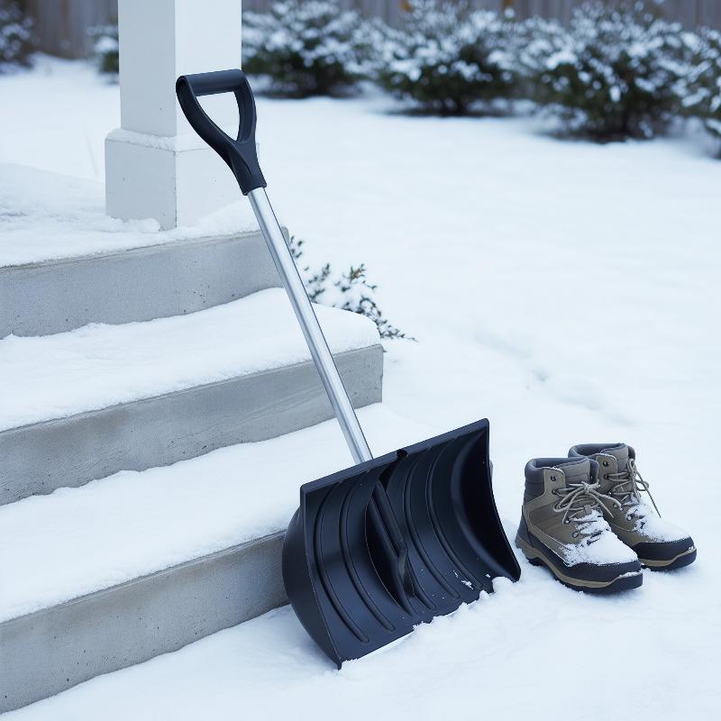 D-shaped Snow Shovel Grip For Home Commercial Use Thickened Plastic Replacement Handle for Rake Digging Snow Removal Tools