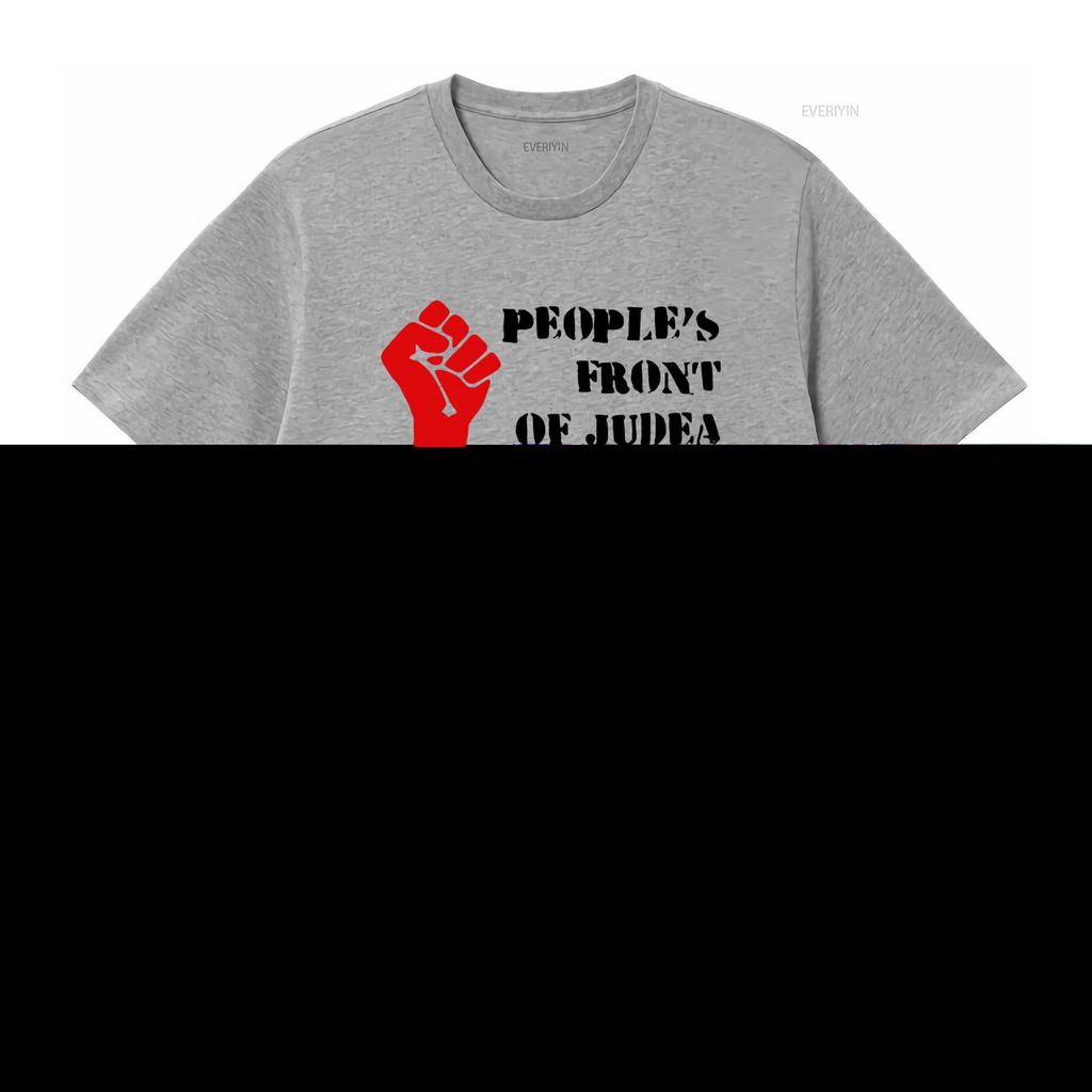 Peoples Front Of Judea T Shirt Monty Python Life Brian Choice Colours Out With The Romans Design Vintage Washed Versatile