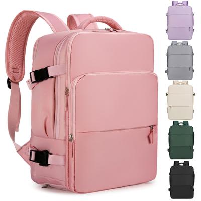 Zaino da Viaggio d'Affari Sottile per Laptop Bagaglio a Mano con Porta di Ricarica USB Borsa da Cabina da Uomo e da Donna per Viaggi di Lavoro