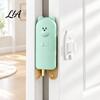 Soft Elastic Door Security Silicone Pinch Guard, Hanging Anti Slam Stopper, Cartoon Bear Design, Child Flexible Stopper Safety Finger Guard