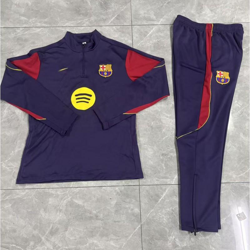26-27 Half-Zip Long Sleeve Training Jersey Adult Team Sports Warm Up Top