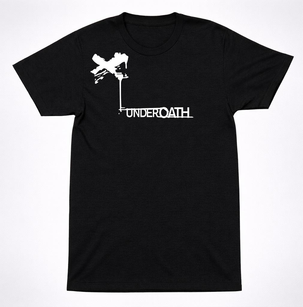 Underoath Marionetta Maglietta Nera Band Metalcore Pesante Maglietta Metal