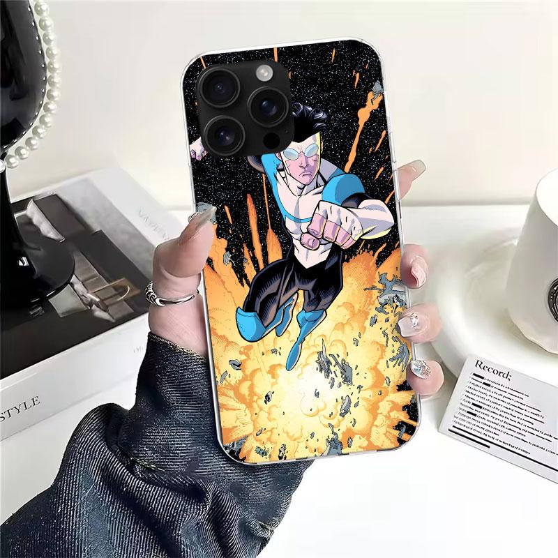 Cool I-Invincible Soft Phone Case For IPhone 18 11 17 Air 16E 16 Pro Max 15 + 14 Plus 13 Mini 12 Apple 7 SE 8 Fundas Coque 11 17 Ai