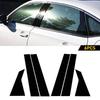 For Acura Integra 2023-2025 Pillar Posts Door Piano Black Trim Decal Cover Kit