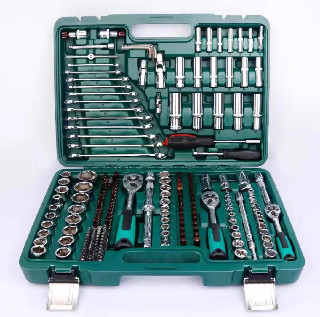 

Многофункциональный набор трещотки и торцевых головок для ремонта автомобилей и оборудования