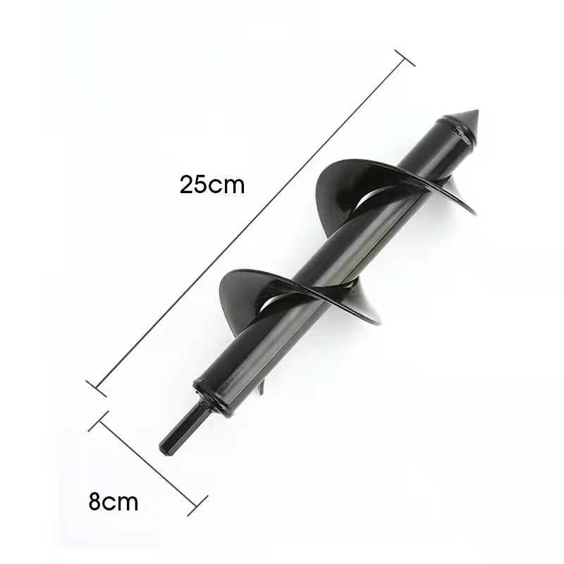 Ground Drill For Garden Soil Drill For Garden Vegetable Patch Digging Tool Ground Drill For Screw Rod Twist Drill