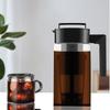 Cold Brew kaffetrakter vannkoker med filterhåndtak design Lufttett forsegling Lekkasjebestandig iskaffe tekoker vannkoker