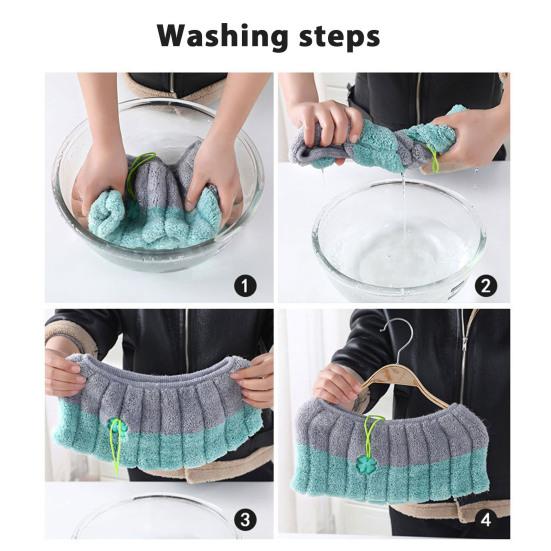Toilet Seat Cover Mat Soft Velvet Fabric Universal Bathroom Toilet Seat Cover Washable Closestool