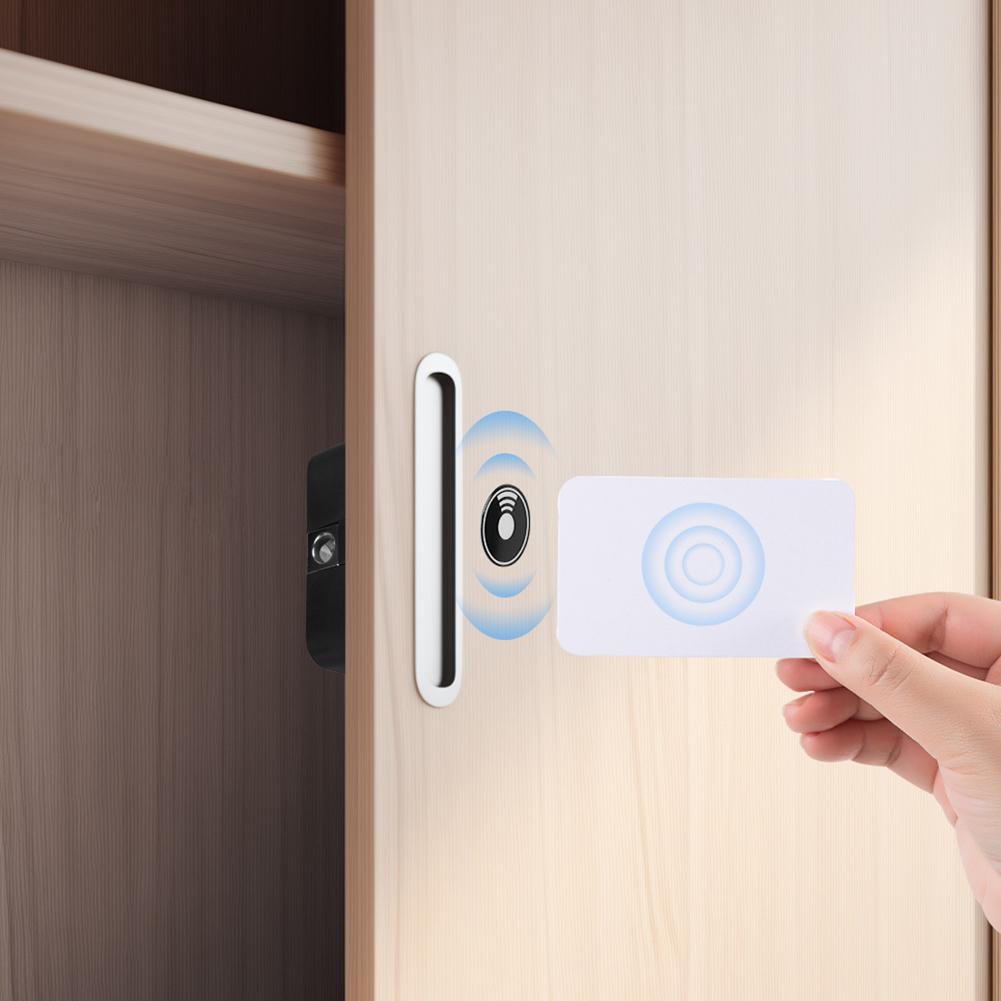 Drawer Electronic Lock Bluetooth-Compatible Keyless Smart Drawer Lock RFID Card Smart Electronic Lock for Furniture Drawer