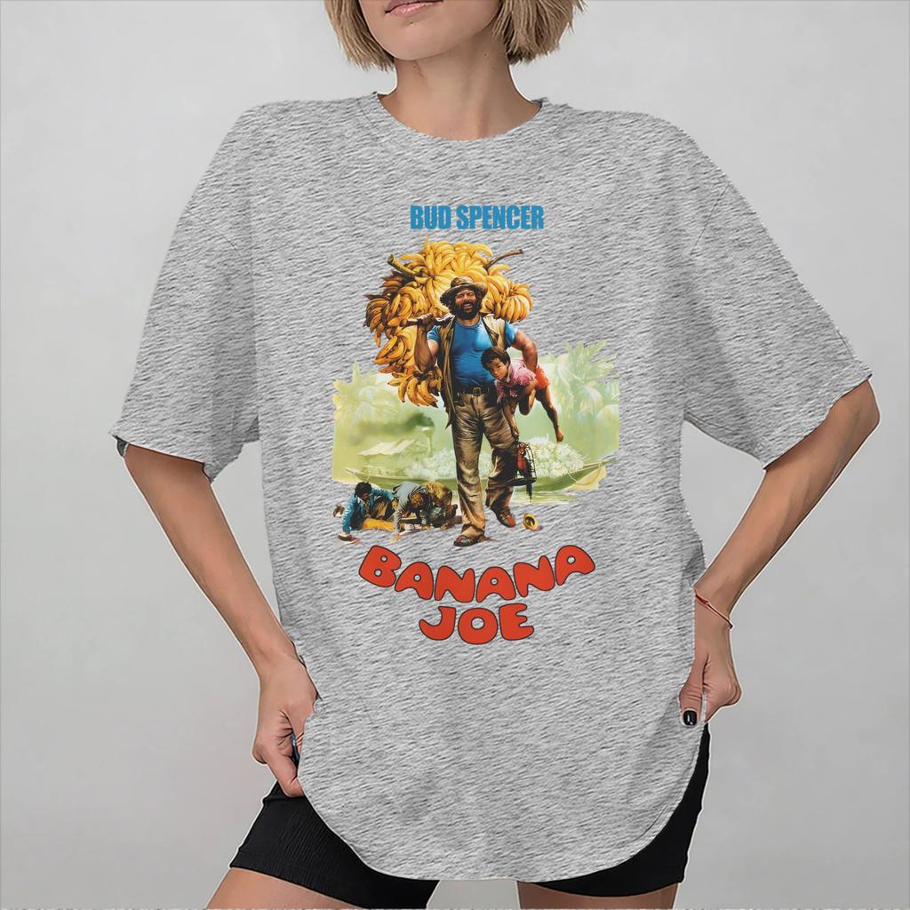 Banana Joe Bud Spencer Tee Shirt for Unisex Women Gift Idea T Shirts Cotton Clothing