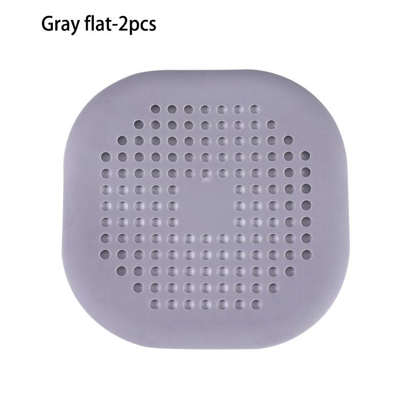 Silikon-Bodenablaufaufkleber für Badezimmer, Küche, Kanalisation, Haarsiebung, Verstopfungsschutzvorrichtung, Haushaltsbadezimmer-Bodenablaufmatte