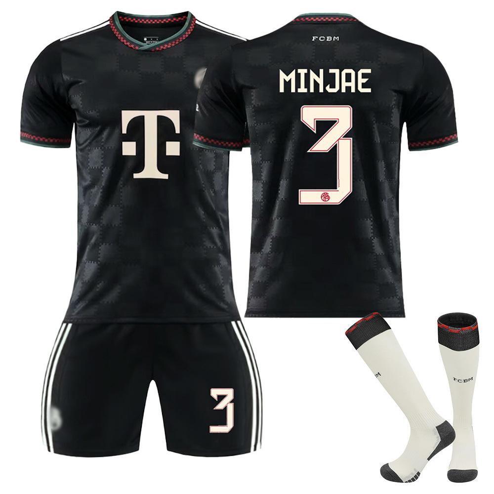 Football training kit 2526 Bayern second away jersey 17 Olise 14 Dias 9 Kane Musiala 10 16