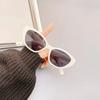 Cat Eye Shape Men'S Designer Sunglasses Korean Fashion Anti-Glare Sunglass For Women Holiday Travelling Female Sunglass