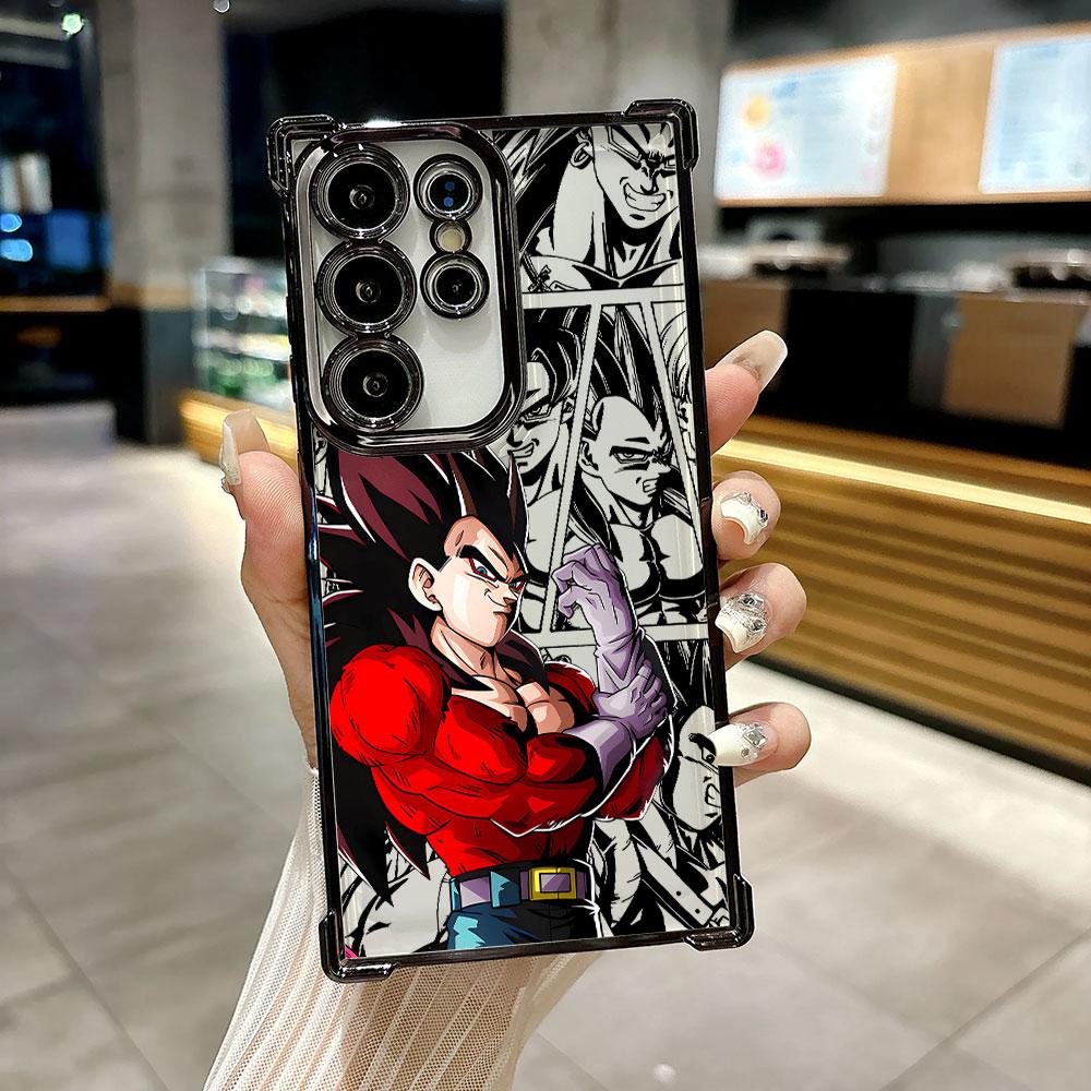 Dragons Balls GT Saiyans Vegeta Goku Funda For Samsung S26 Phone Case For Galaxy S25 FE S26 S24 S23 S22 S21 Ultra S20 Plus Cover