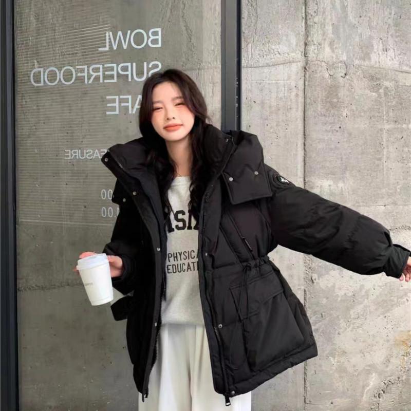 

Новая корейская версия — свободная, приталенная и тонкая, ветрозащитная и теплая, средняя и длинная пуховая куртка. M