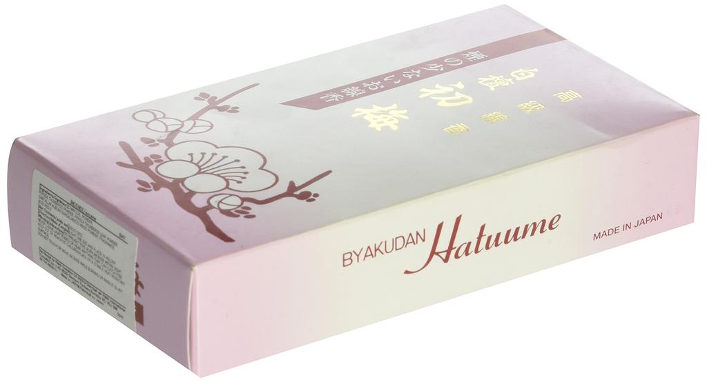 Baikundo Low-Smoke Incense Byakudan Hatsuume, Bulk Pack BU02P03530