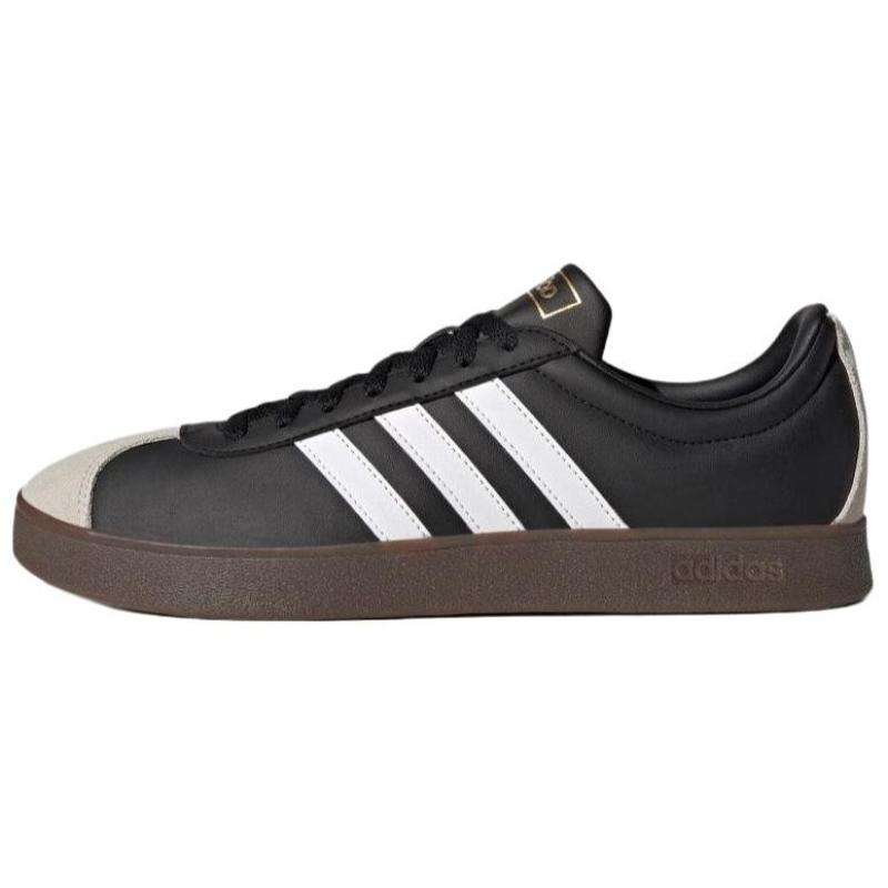 

Adidas Vl Court 2.0 Black White Gum Sneakers ID6017 39⅓ чёрный