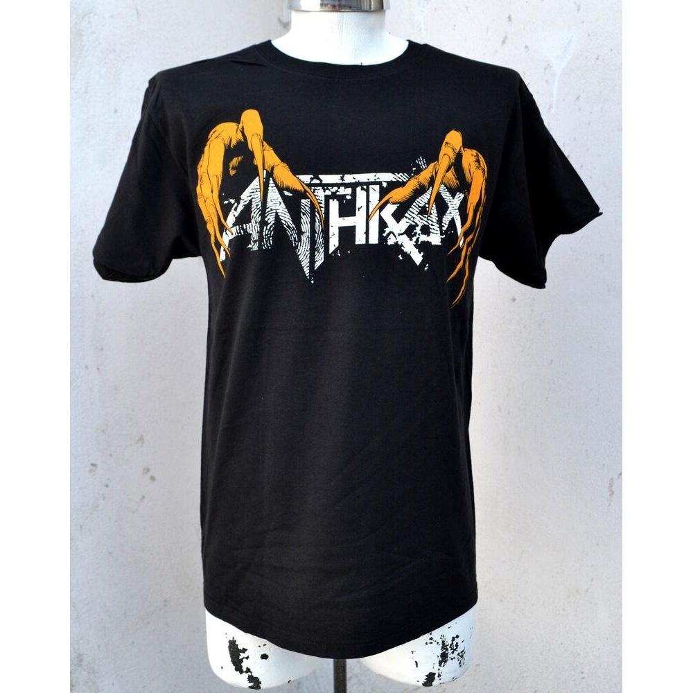 

Футболка унисекс Anthrax Claws Thrash Metal Sz 2012 S чёрный