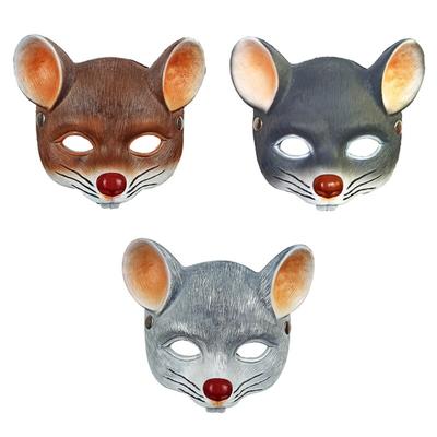 Erwachsene Kinder Halloween Karneval Maskerade 3D Dreidimensionale PU-Schaum-Mausmaske