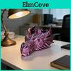 Storage Head 3d Tray Dragon Printed Gothic Table Organizer Desktop Key Jewelry Holder For Entryway Home Office Bedroom Dressing Table Nightstand