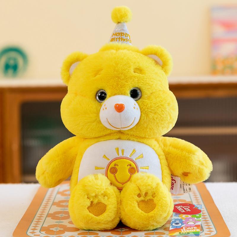 Rainbow Bear Doll Plush Toy Cute Girl Birthday Gift Ragdoll Doll