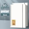 Minimalist Flip Coil Notebook B5/A5 - Thick College/Postgraduate English Record Book