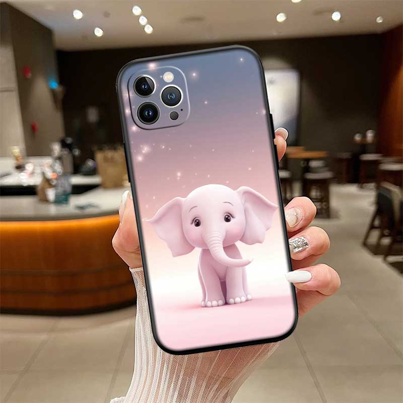 UP1 Animal Elephant New High-End Shell Phone Case for Redmi Note 8 9 Pro Max 9S 9T 9C NFC 8T 8A 10A A4