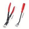 2PC Car Door Interior Removal Tool Set Jaw Screwdriver Clip Clamp Nail Puller for Modification Installation
