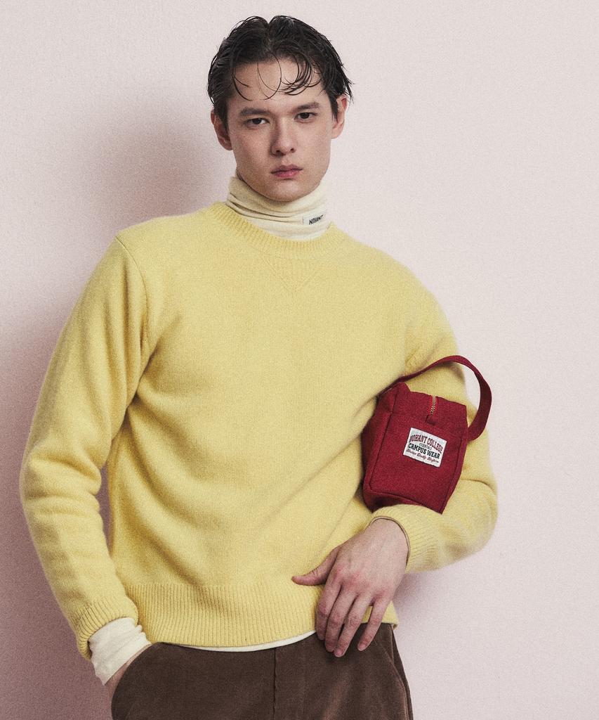 NOHANT Soft Turtleneck T-Shirt Ivory