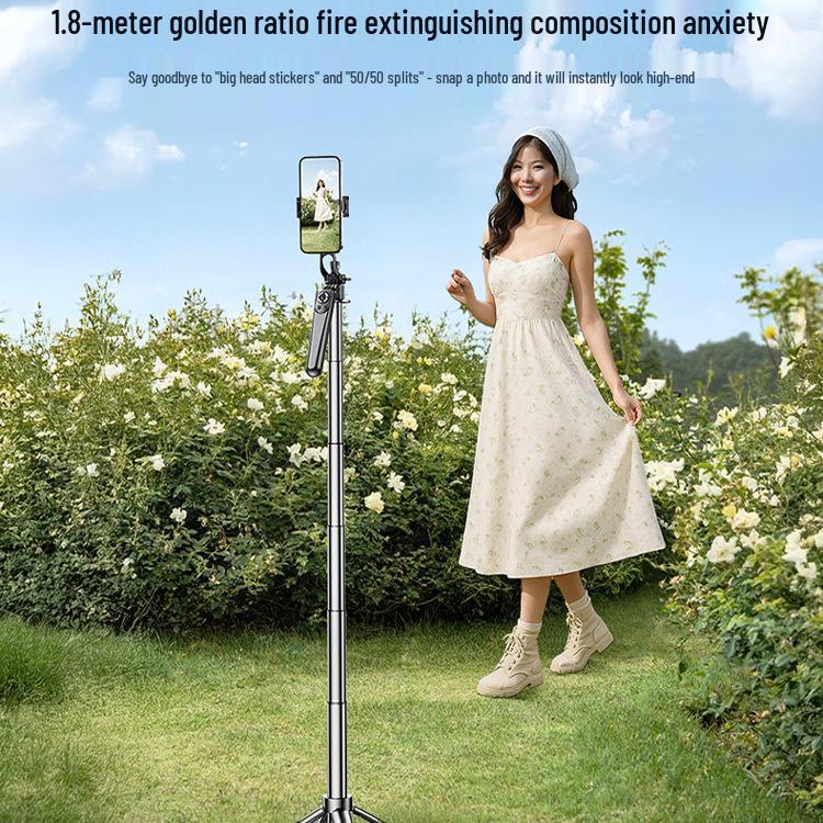 2026 Dual-Machine Selfie Stick & Tripod for Concerts and Travel