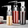 300/500ml Sauce Bottle Sealed Seasoning Container Glass Oil Bottle  BBQ