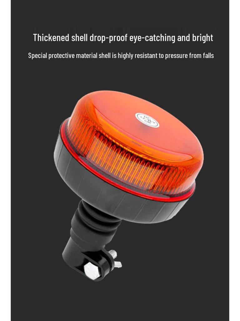 Multi-layer LED Warning Light for School Buses, Engineering, Fishing Boats, and Construction Sites