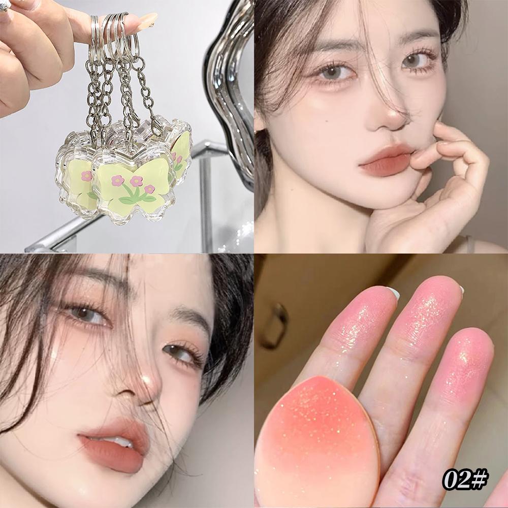 

CAPPUVINI Butterfly Flower Метамерные тени для век Перламутровые мерцающие тени для век с однотонным эффектом