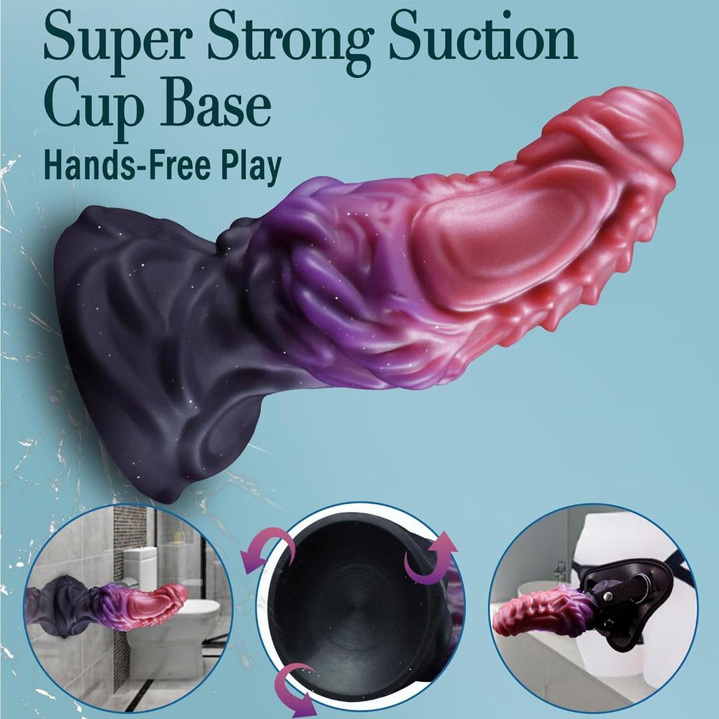 Alien Male Vibrator for Women Manual Silicone Anal Plug Adult Self-Stimulation Toy