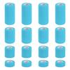 PATIKIL Bandage 16 5 Wrap for Athletic and Outdoor Sky Blue 1"/2"/3"/4" Self-Adhesive Wraps, Count, Yards, Elastic, Breathable, Self-Adhesive Tape,