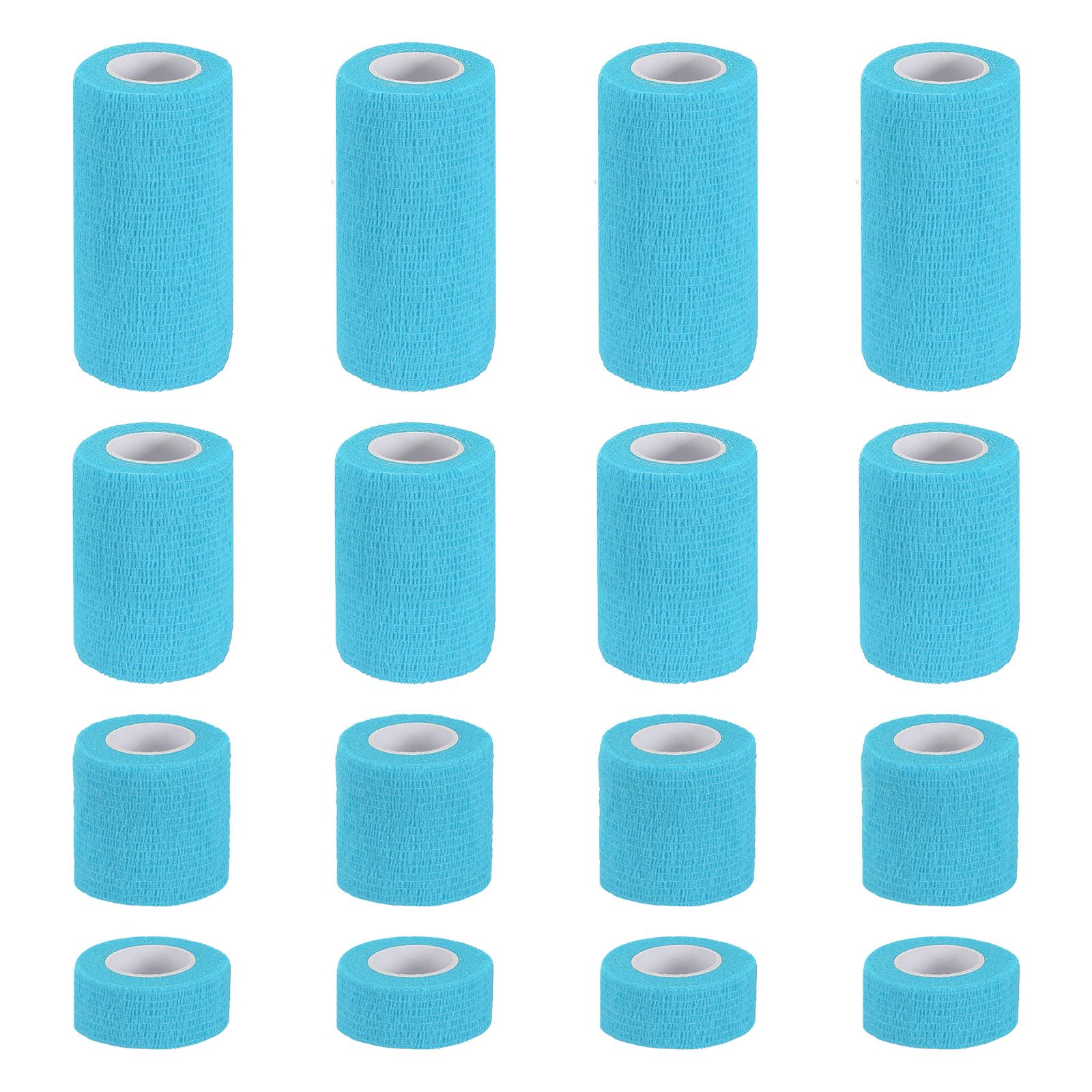 

PATIKIL Бинт 16 5 Обертывание для спорта и активного отдыха Небесно-голубой 1 /2 /3 /4 Самоклеящиеся бинты, Количество, Ярды, Эластичный, Дышащий, Самоклеящаяся лента,