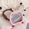 Kawaii Little Tail Makeup Mirror Cute Portable Desktop Mirror for Student Dormitory INS Style Decorative Mirror Bedroom Decor