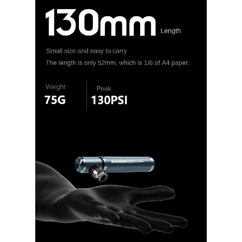 Mini Bicycle Pump Aluminum Alloy Cycling Hand Air Pump Ball Tire Lnflator Presta Valve MTB Road Bike Pump