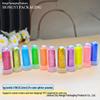 Pó Glitter PET Aurora e Cola em Creme para Nail Art