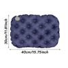 Cojín de Asiento Inflable Portátil Ligero para Acampar - Impermeable, Plegable, Duradero y Cómodo para Sentarse a Largo Plazo