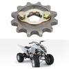 12-Zahn Kettenrad vorne für 530 Kette | 0,8 Zoll/20 mm Welle, 2,36 Zoll/60 mm Ø, Stahlgefertigt, Passend für 125ccm-350ccm Crossbikes, ATVs & Trailbikes