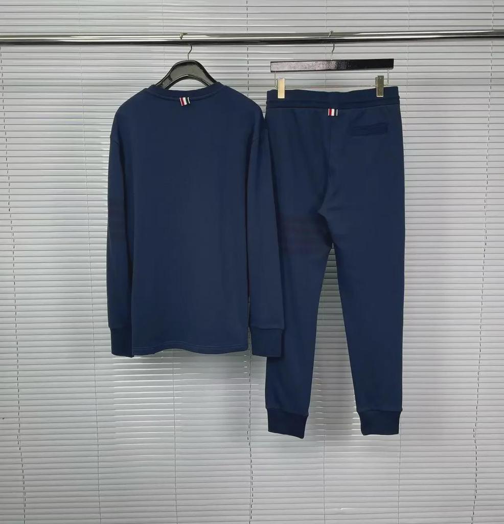 High-Quality Unisex TB Sweatshirt, Sweatpants, Zipper Hoodie, Detachable, Four Stripes