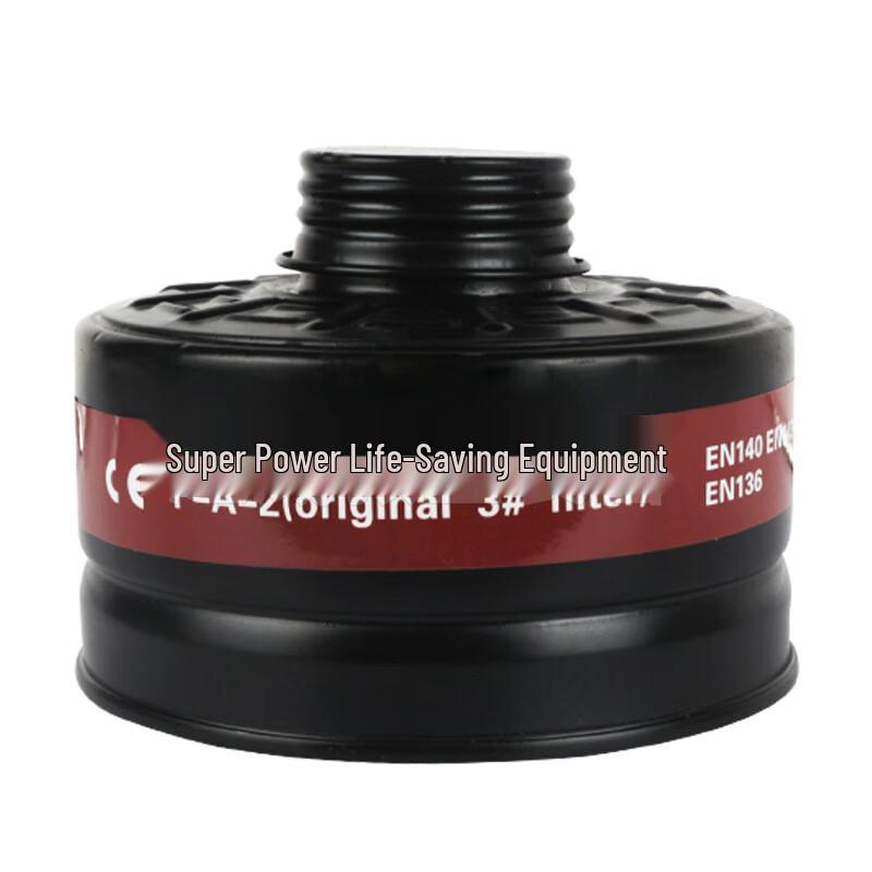 Activated Carbon Filter Canister for Dust & Poison Masks One Size