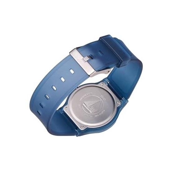 Citizen QQ Zegarek na rękę Analogowy 10 Atmosfer Wodoodporny Pasek Uretanowy V06A-519VK Niebieski Przezroczysty