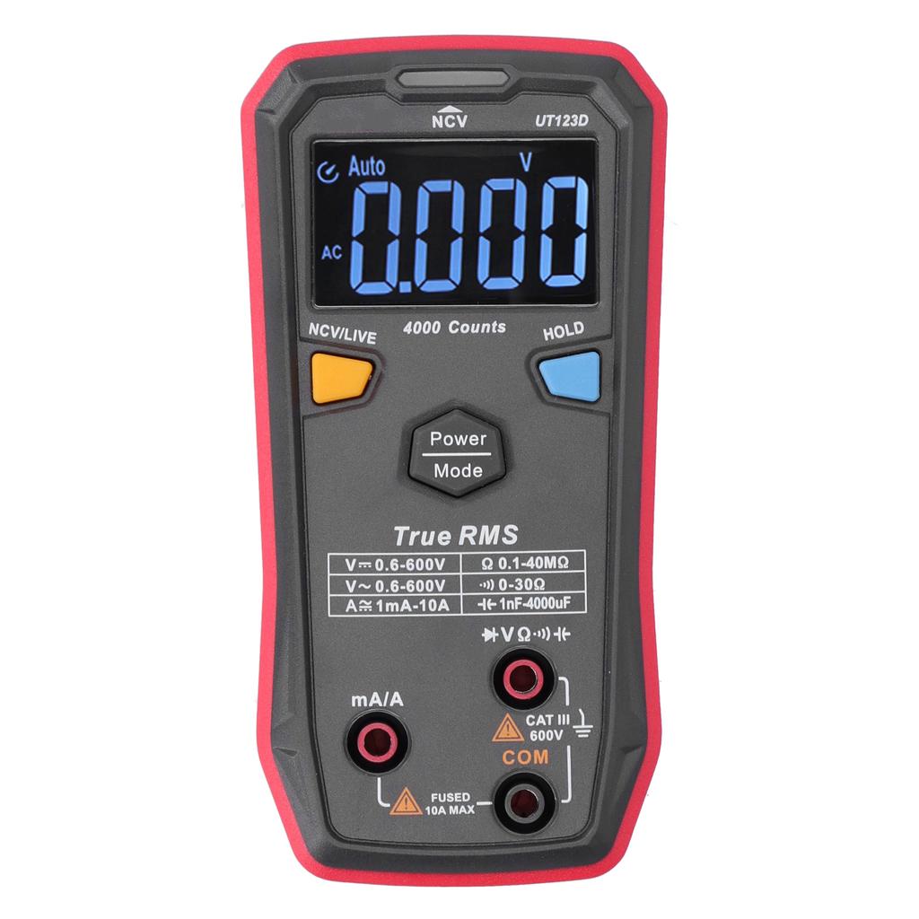 UT123D Multimeter MultiFunction High Accuracy Digital Meter for Electric Maintenance