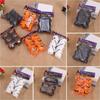 6pcs /set Candy Buckets Halloween Pumpkin Bucket Halloween Pumpkin Candy Buckets  Carnivals