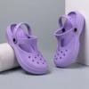 Fashion Cute Kawaii Thick Junior Green Slides Mules Outside Shoes Women's Slippers and Ladies Sandals Soft On Beach Indoor Waterproof F