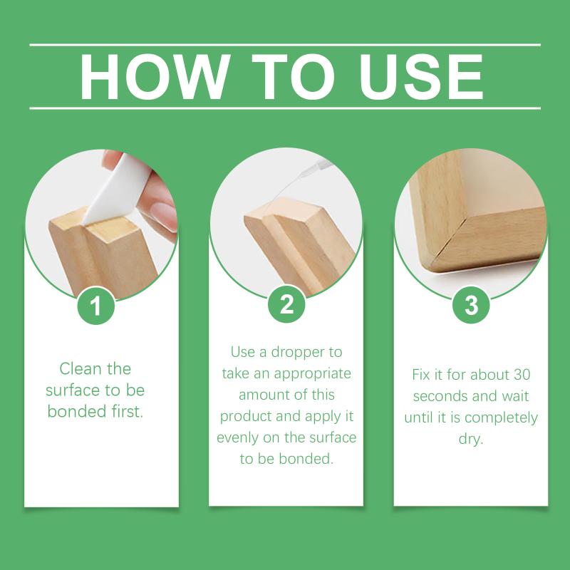 Super Strong Liquid Adhesive Fast Dry Waterproof Glue For Crafting Wood Metal Office Supplies